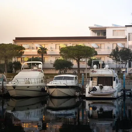Bright Set On The Side Of The Darsena * Lignano Sabbiadoro